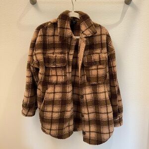 Sherpa Flannel Jacket